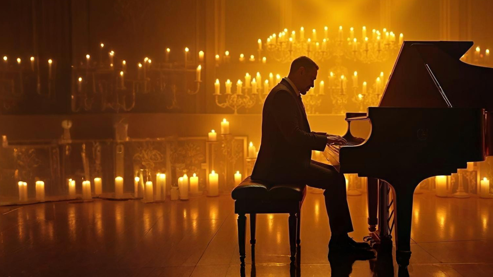 Оркестр Muse при свечах