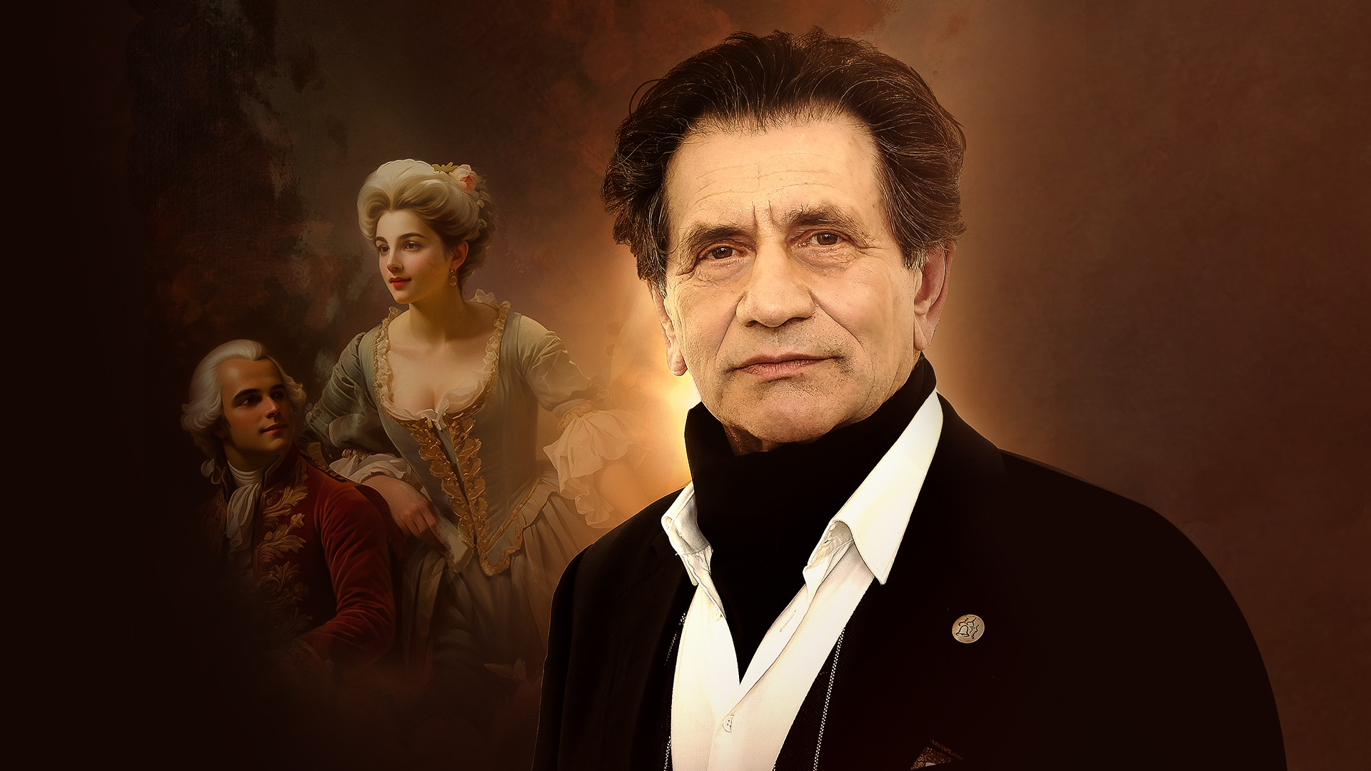 Народный артист России Евгений Князев в литературно-музыкальном спектакле «Запечатленный ангел»