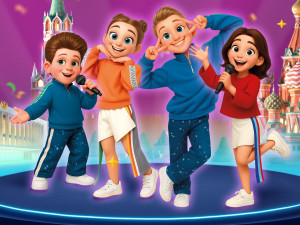 Концерт детского хора «Великан» в сопровождении циркового шоу.